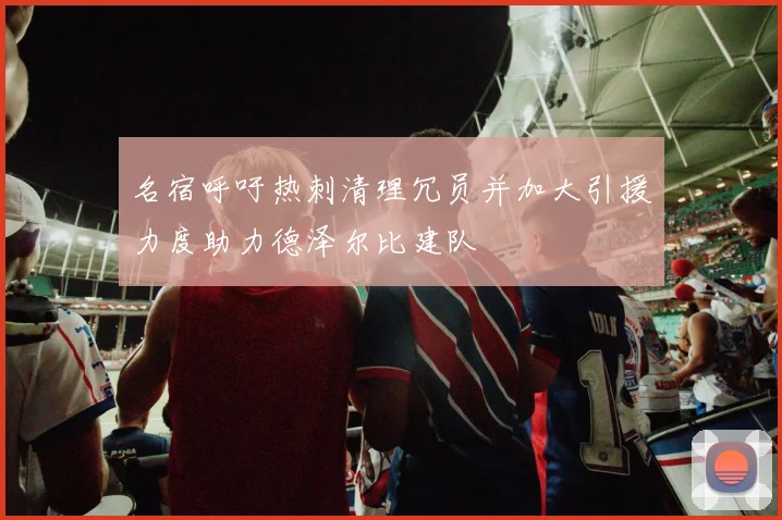 名宿呼吁热刺清理冗员并加大引援力度助力德泽尔比建队
